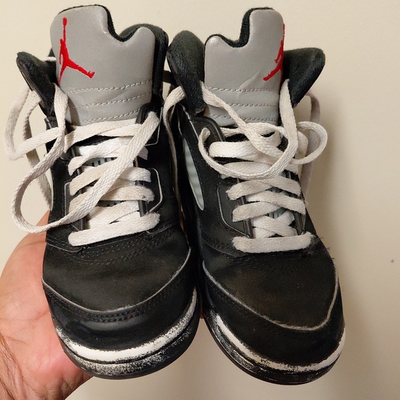 Toddler Boys Black Jordans Size 12 - Picture 12 of 14